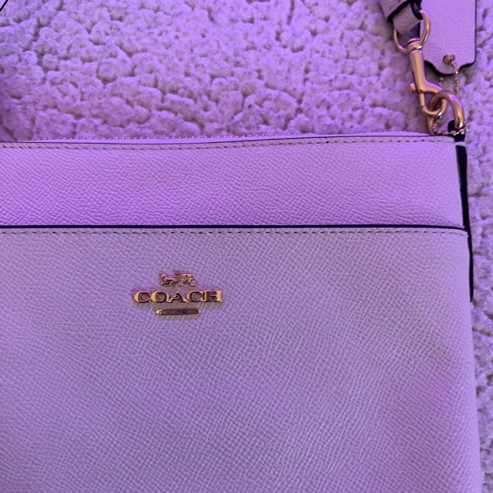 White coach purse